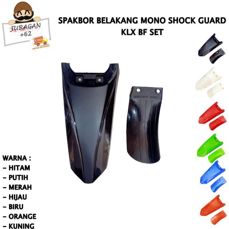 spakbor belakang klx 150 bf Dterecker dan flap mono shock klx bf cover mono shock klx bf
