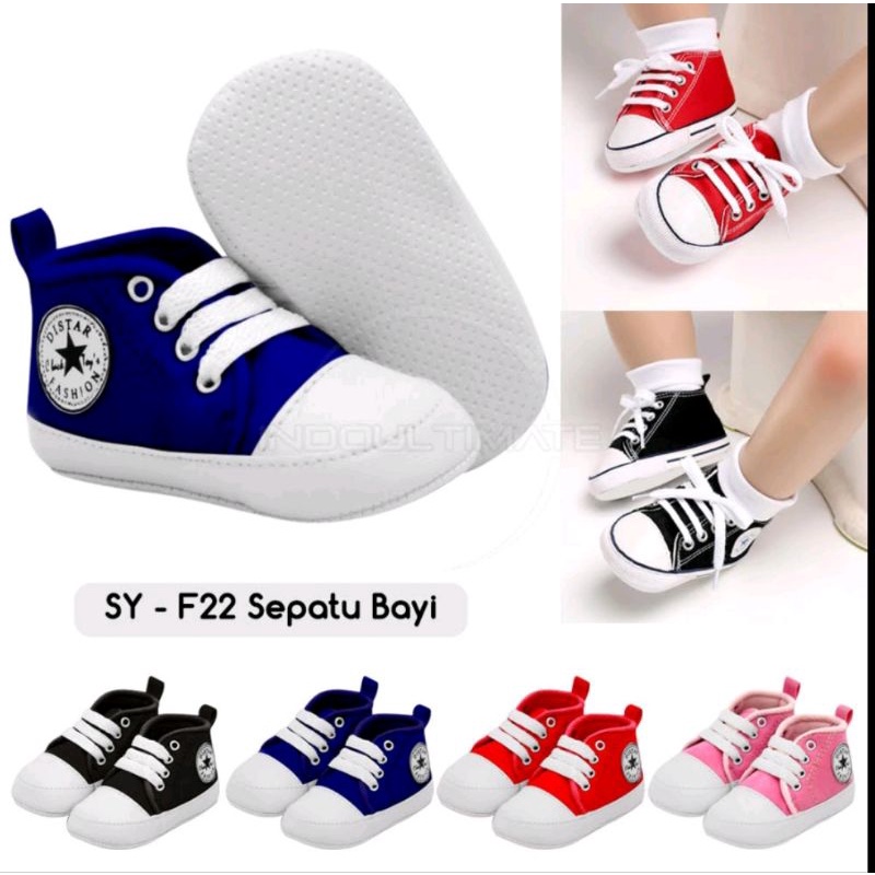 Sepatu Bayi Laki-laki Perempuan Sepatu Anak Bayi Sneakers Baby Shoes Sepatu Prewalker Sepatu Belajar Jalan Bayi Merangkak SEPATU TALI