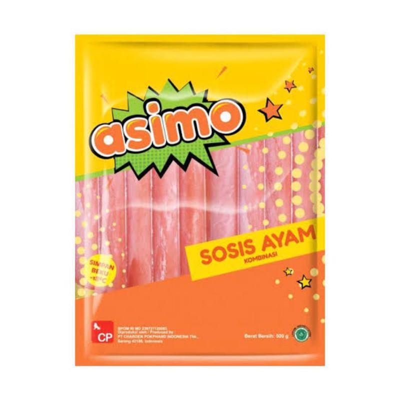 

Asimo Sosis Ayam 500 gr (Frozen food)