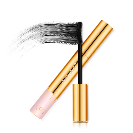 O.TWO.O Gold Mascara Waterproof Long Lasting Curling Eyelash Cosmetic Maskara badai tahan air dan tahan lama