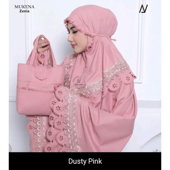 Mukena Zenia Renda Mawah
