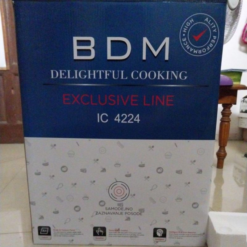 Kompor Listrik BDM IC 4224 Delightful Cooking