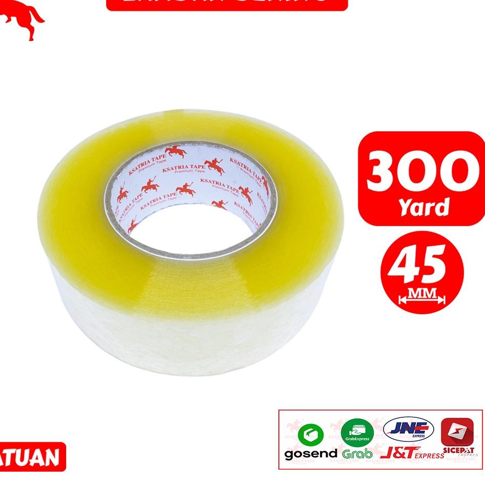 

Gratis Bubble Lakban OPP Tape / Lakban Bening / Lakban Coklat KSATRIA Tape 300 Yard