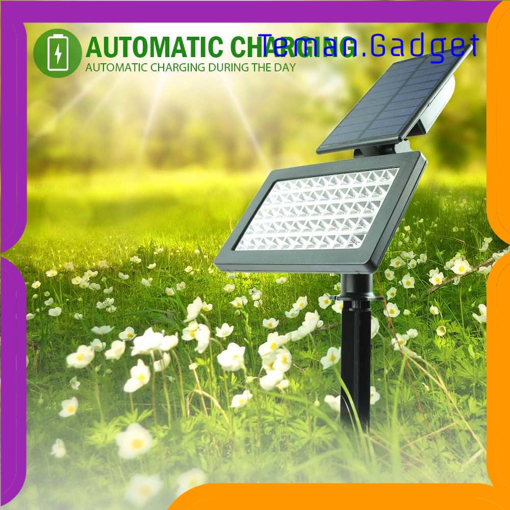 TG-LMP T-Sun Lampu Taman Hias Tancap Solar Sensor Cahaya IP65 Warm White 3W - TS-G0202