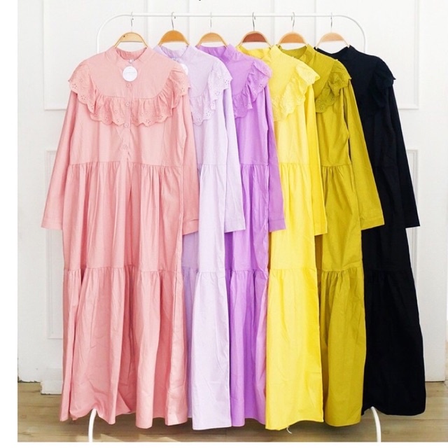 SALE!!!!TUNIK DRESS KATUN IMPORT DRESS POLOS PREMIUM TUNIK PREMIUM DRESS EMILY RENDA PREMIUM