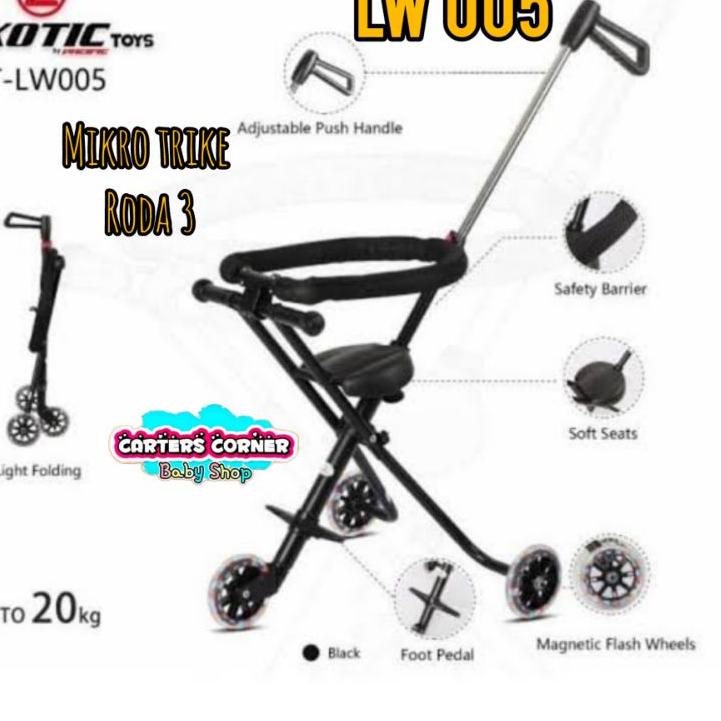 ✰ MAGIC STROLLER MIKRO TRIKE EXOTIC LW 120 /LW 005 / LW 121 /LW 101/ LW 003/ LW 112 / LW 959 / LW 97