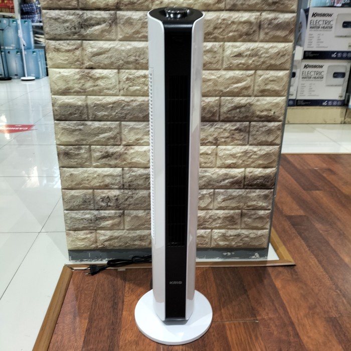 krisbow Kipas Angin Lantai Tower fan / Kris Kipas Angin Lantai Ftc3-M - Hitam putih
