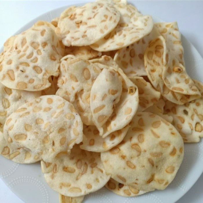 

Terlaris ✨ -Keripik tempe -tempeh- kripik tempe 500 gr uk. L2.2.23