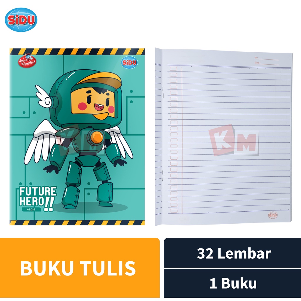 Buku Tulis SIDU Isi 32 Lembar / Sinar Dunia 32 Lbr / 32Lb