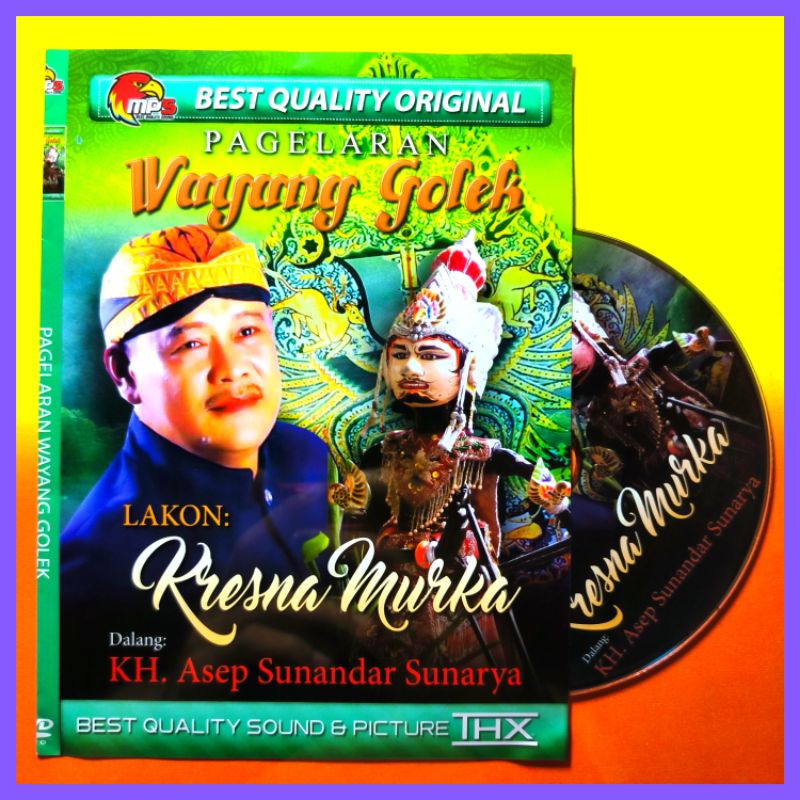 Kaset Mp5 Video Pagelaran Wayang Golek Lakon Kresna Murka Dalang Asep Sunandar Sunarya Terlaris.