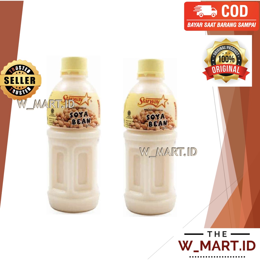 STARWAY SOYA BEAN SUSU KACANG KEDELAI BOTOL 310 ML