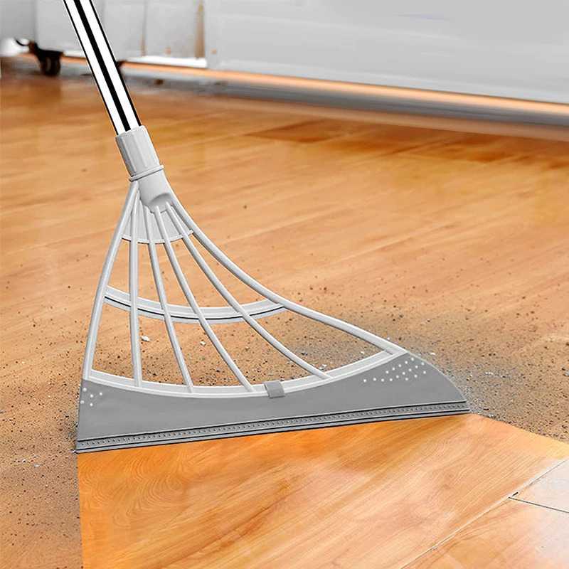 (BISA COD) FTIHSHP Aurota Sapu Karet Magic Rubber Broom Floor Sweeper - LF212