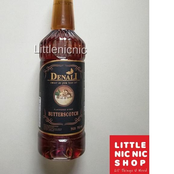 

✈ Sirup Denali Butterscotch Flavoured Syrup minuman cafe ➯