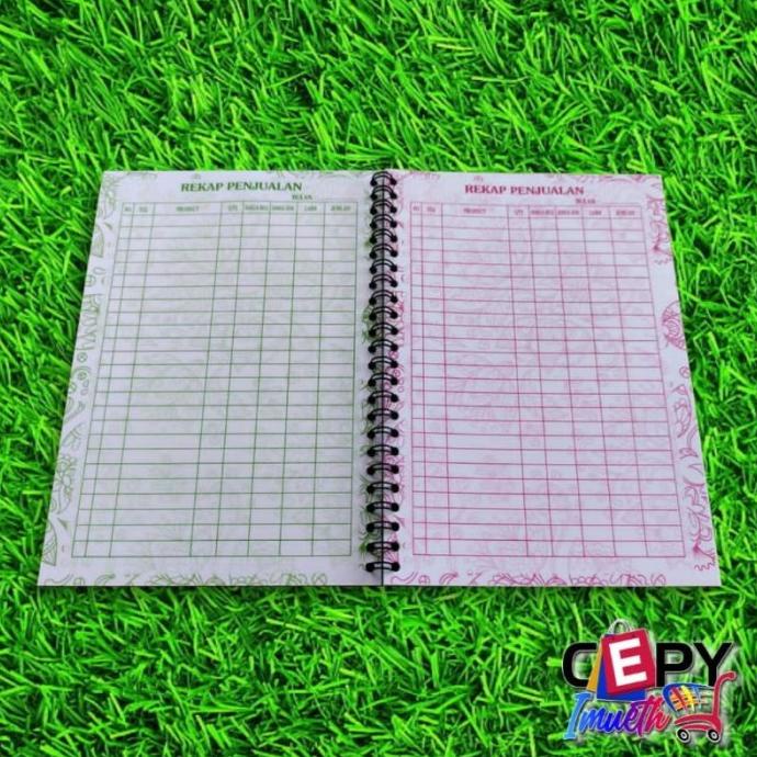 

ORDER-STOK BARANG BUKU SHEET REKAP BUKU OLSHOP PENJUALAN-PEMBUKUAN-LIS