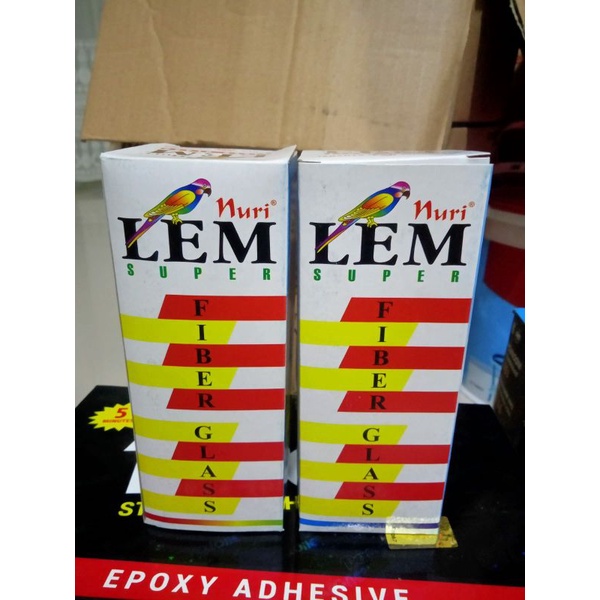 

Lem Nuri Lem super Fiber glass lem kayu asbes dan logam