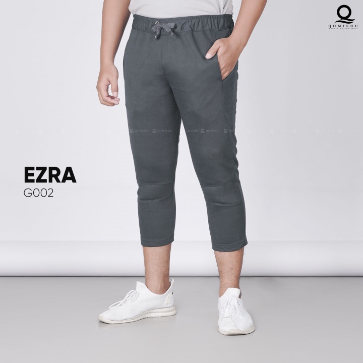 Celana Santai Pria Slim FIT Sporty 7/8 Pants EZRA QOMISHU