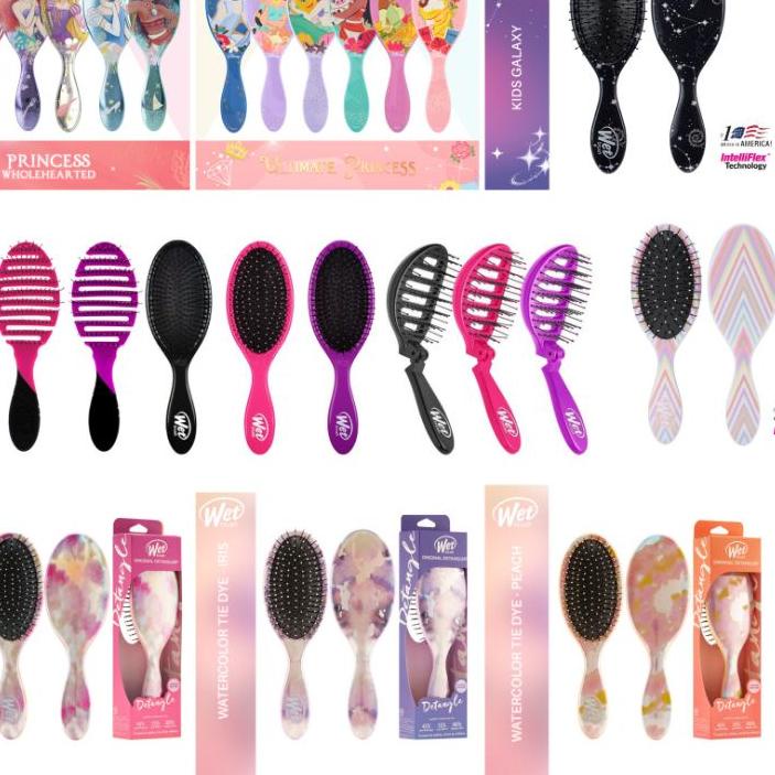 ✽ The Wet Brush Detangler Ori / Wet Brush Disney Princess / Wet Brush Pop & Go / Wet Brush Mini / We