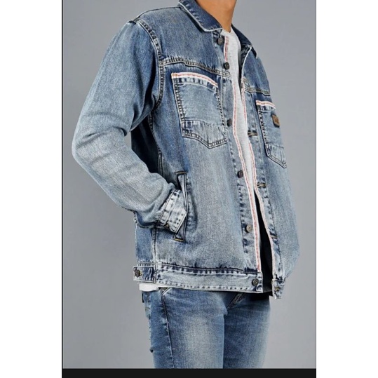 New Arrival Jaket Denim Original Lois Jeans MJF 135 SV