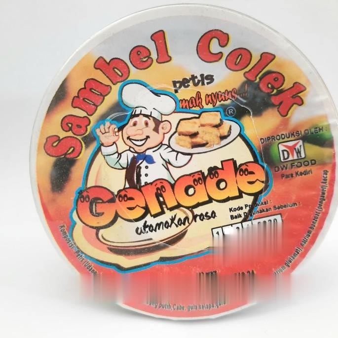 

Sambal Petis Colek Genade Kemasan 100 GR ORIGINAL