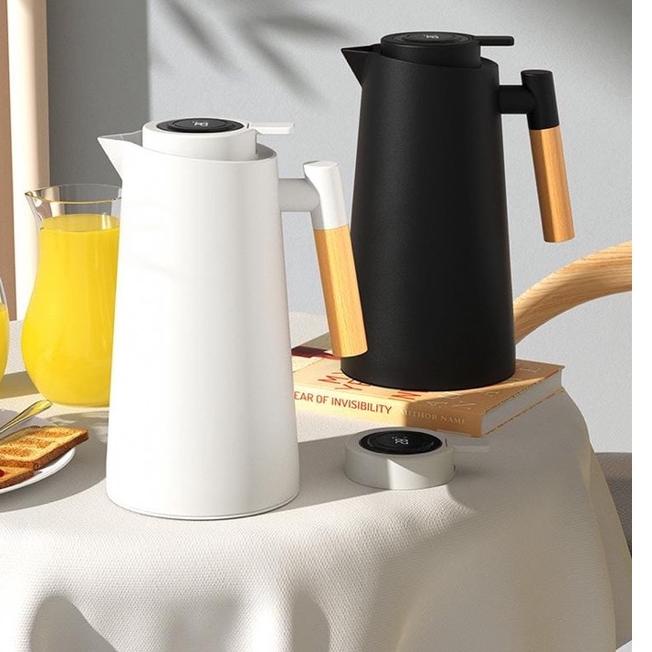 ➶ Termos Air Panas Jug Coffee Pot Thermos Air Panas Pot Thermal Flask 1000 ML ✴