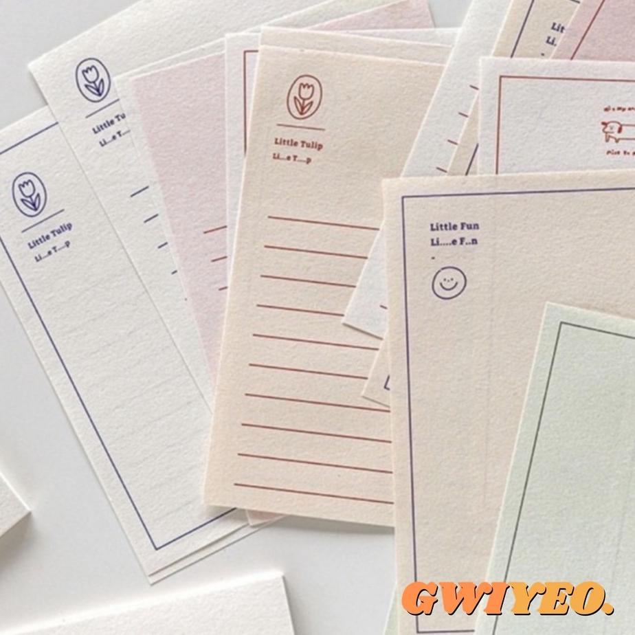 

IdF0r5Q 30 Lembar Aesthetic Memopad Notepad Memo Notes Paper Catatan