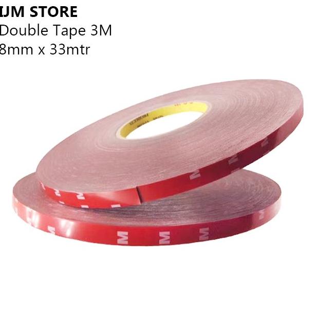 

Murah Luar Biasa Double tape 3M original 8mm x 33 Meter