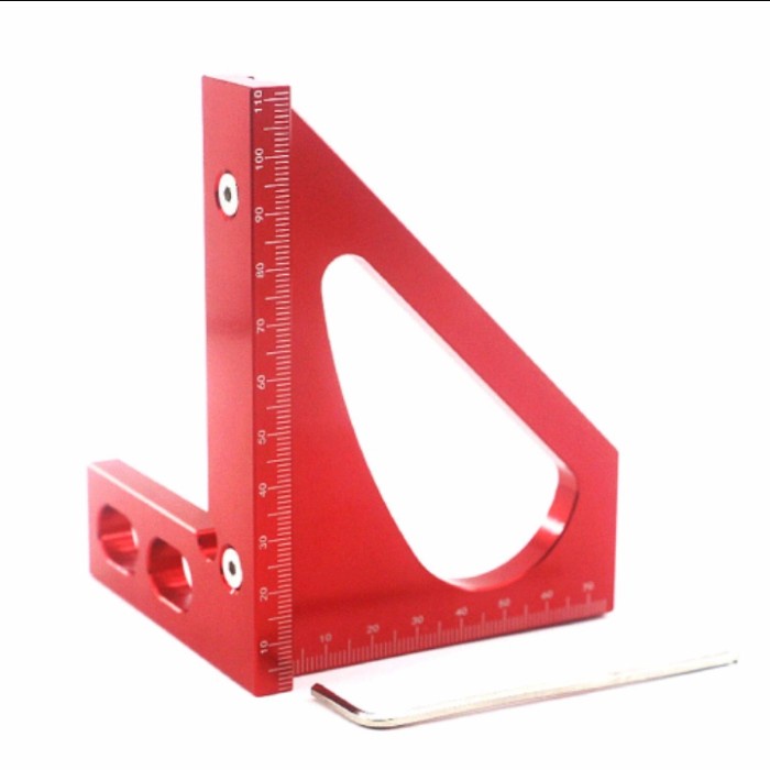 

BISA COD triangle square / speed suare / Miter ruler / Metric Gauge