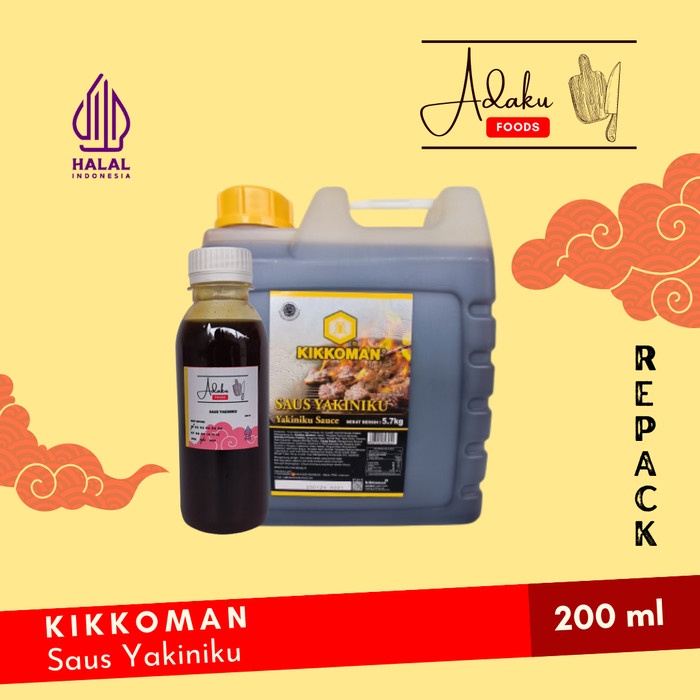 

KIKKOMAN Saus Yakiniku | Yakiniku Sauce REPACK Halal 200ml