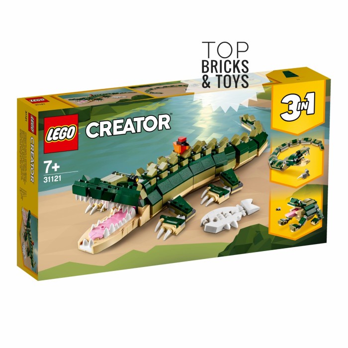Terlaris Lego Creator, Crocodile (31121)