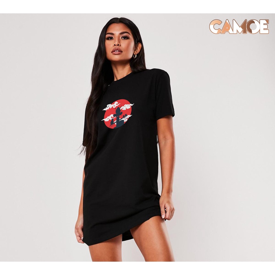 Tshirt Dress Kaos Anime Naruto Uchiha Itachi Akatsuki