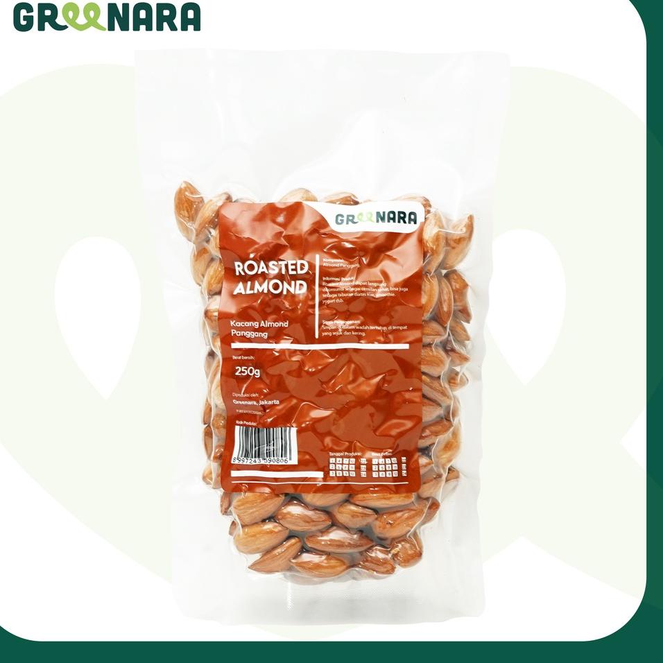 

『MPD』 Roasted Almond 250gr / almond panggang 250 gram