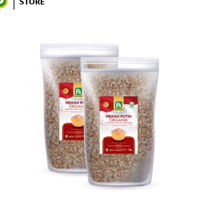 

➥ Food Station - FS Beras Merah Putih Organik 2 pcs @1kg ➣