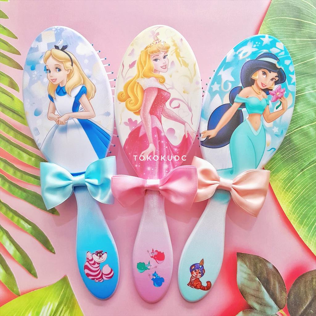 SISIR RAMBUT KARAKTER DISNEY PRINCESS FROZEN BOW BOX / SISIR BLOW DISNEY