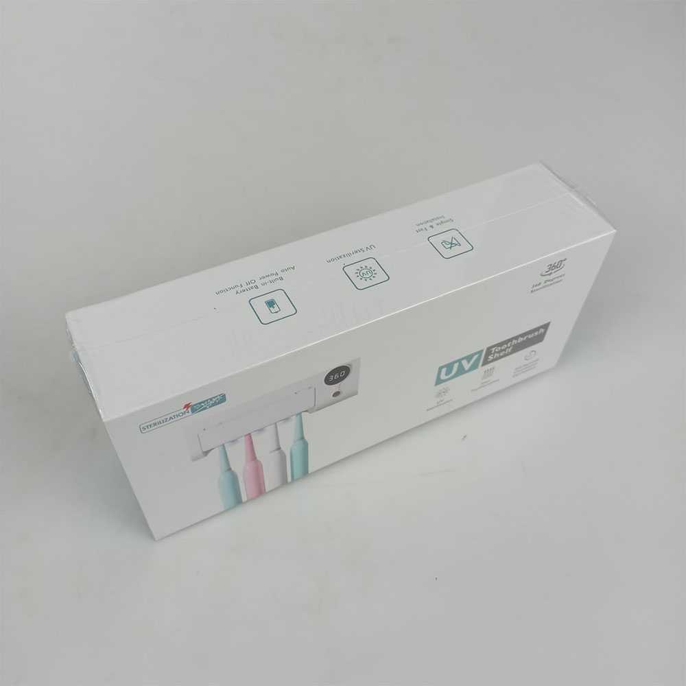 (BISA COD) FTIHSHP ISHOWTIENDA Rak Sikat Gigi UV Toothbrush Holder Sterilizer - EC138