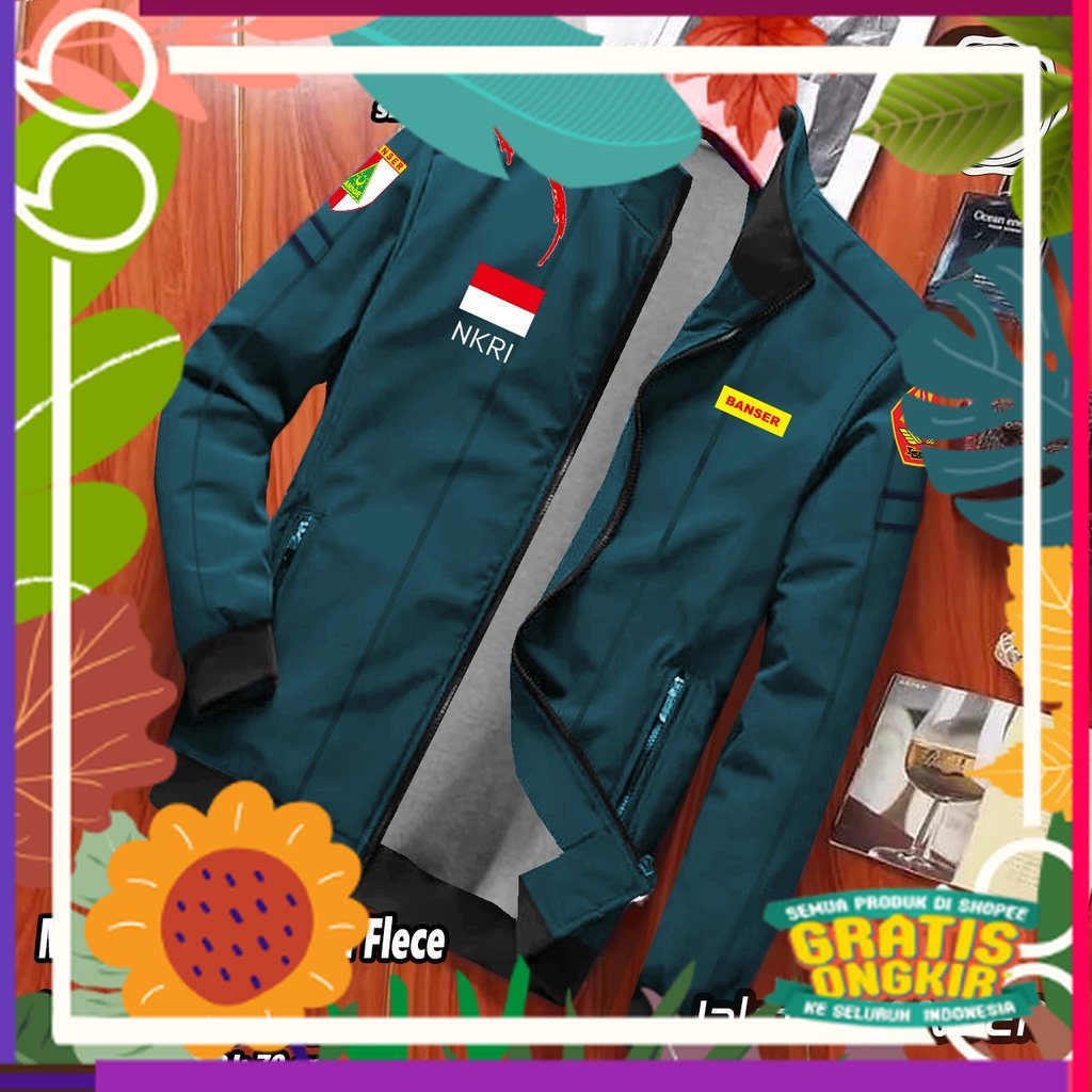 JAKET BANSER PARASUT BOLAK BALIK / JAKET ORMAS ISLAM / JAKET ISLAM / JAKET NU / JAKET NAHDLATUL ULAM