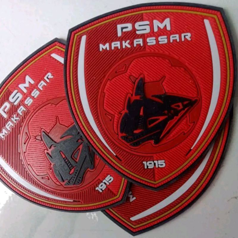 PSM Makassar patch rubber press timbul