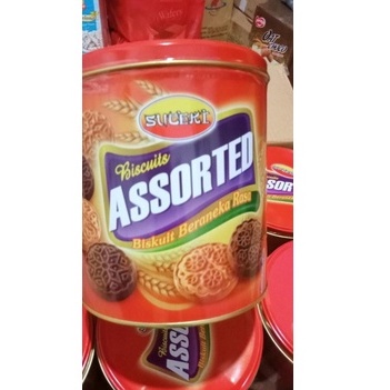 

SUTEKI 1DUS isi 6 TOP BISKUIT Suteki Biscuits Kaleng @350g ORIGINAL