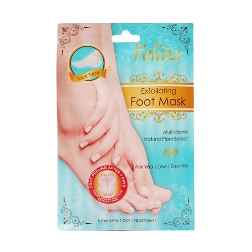 FELINZ EXFOLIATING FOOT MASK - MASKER KAKI FELINZ ORIGINAL BPOM