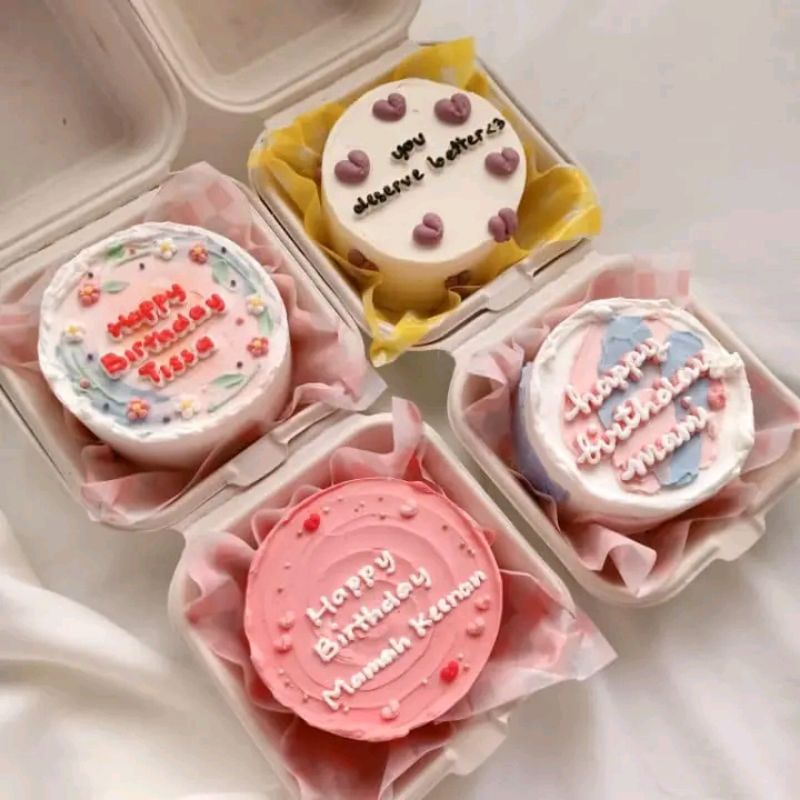 

CAKE BENTO || CAKE ULANG TAHUN DM10 (12) BEBAS REQUEST TULISAN