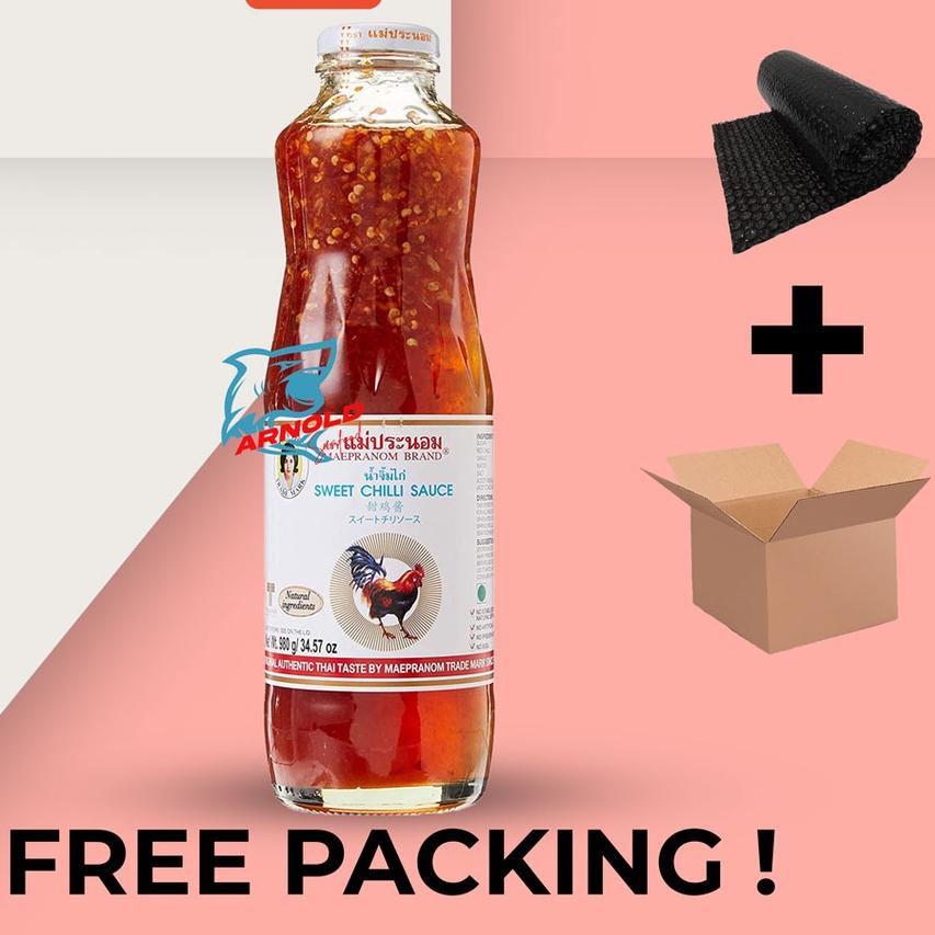 

✯ Maepranom Sweet Chili Sauce 980 gr Thailand Brand Saus Chilli Thai Sauce ♪