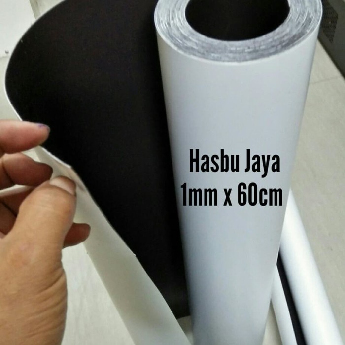 

[[JNT COD]] Rubber magnet-magnet sheet-magnet lembaran warna putih 1mm x 60cm - Kuning