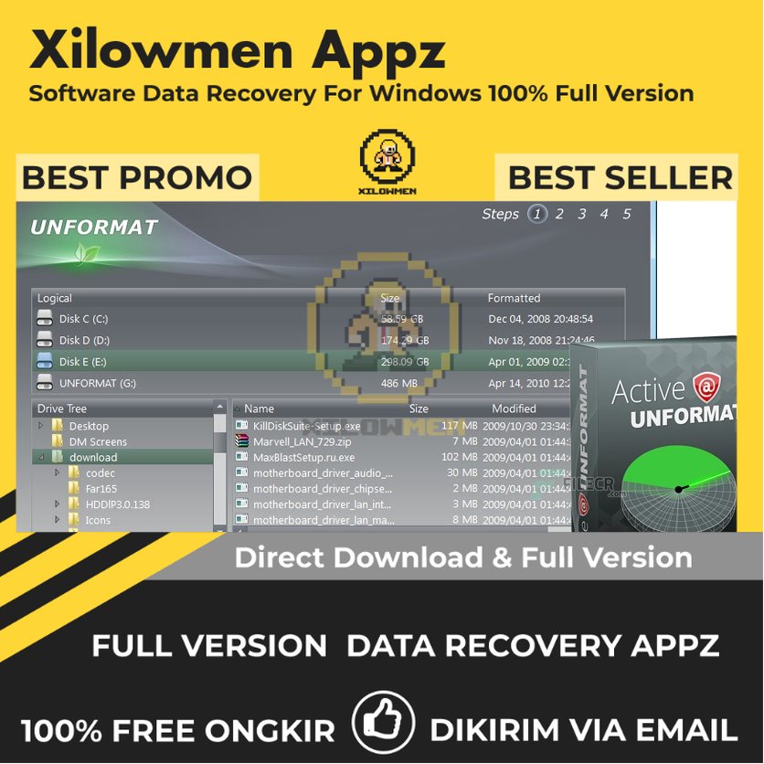 [Full Version] Active@ UNFORMAT Professional Pro Lifetime Data Recovery WIN OS