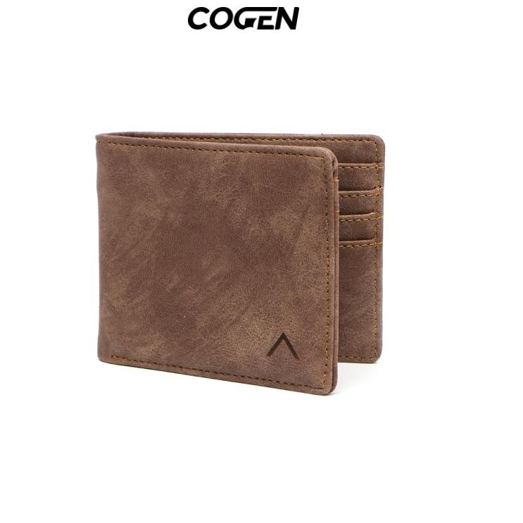 ☜ Cogen GEN I Dompet Pria Kulit Polos ➳