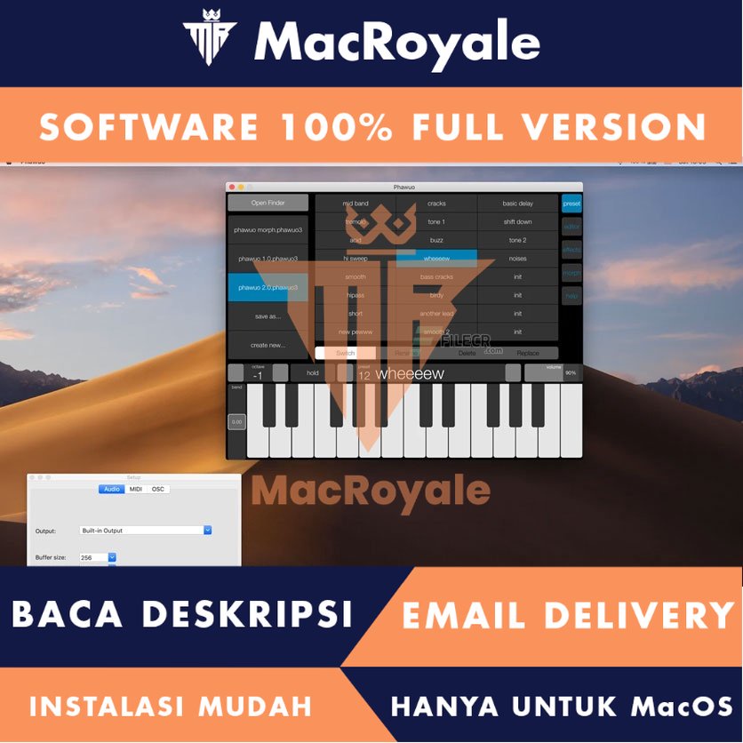[MacOS] Phawuo Full Version Lifetime Full Garansi