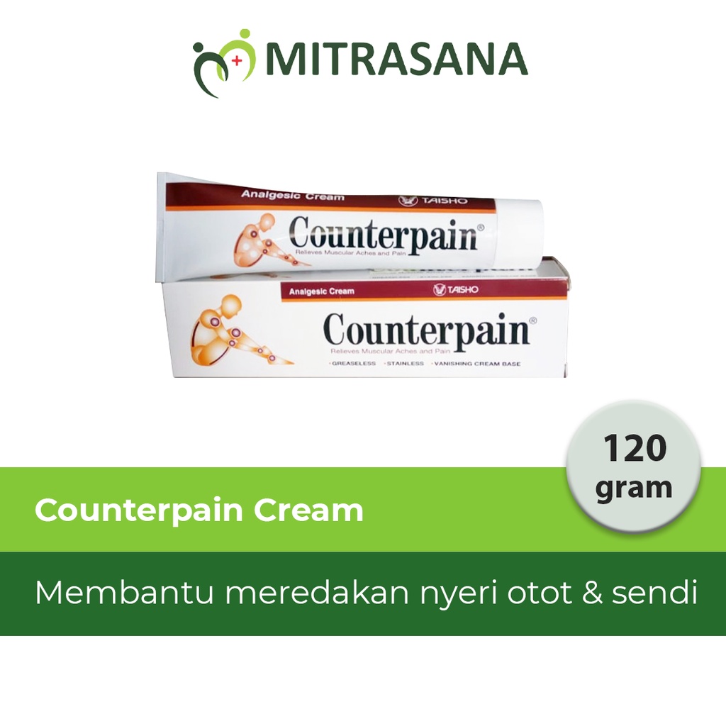 Counterpain Cream 120 Gr - Krim Pereda Nyeri