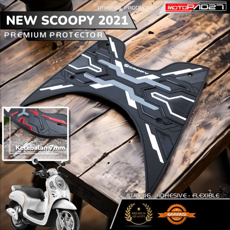 Karpet Alas Pijakan Kaki New Honda Scoopy 2021-2023