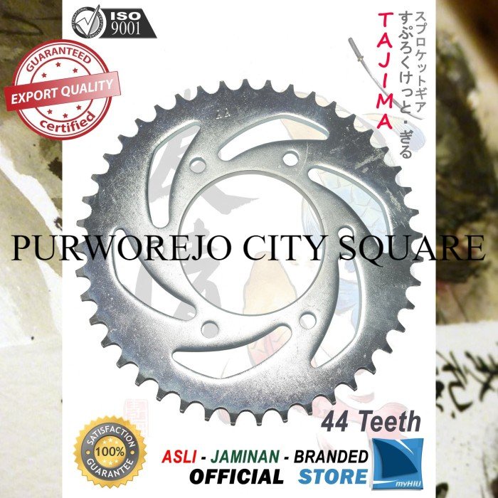 Spesial Gir Belakang / Gear Belakang 428-44T Yamaha Vixion, Vixion New TAJIMA