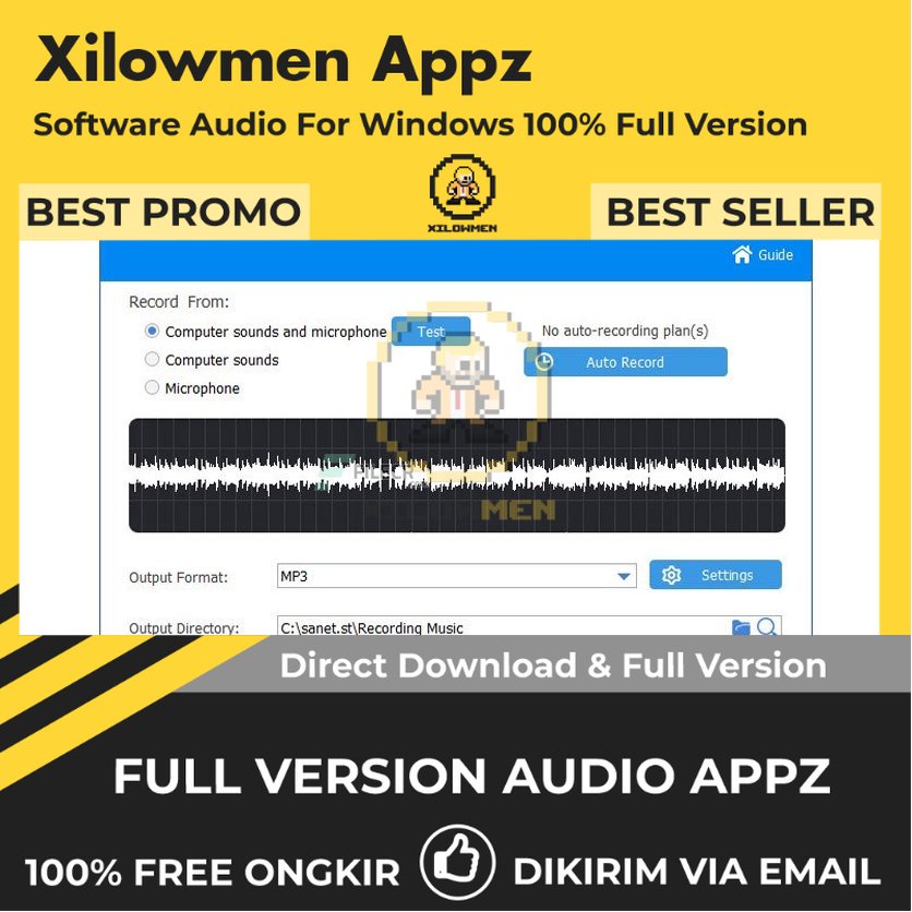 [Full Version] GiliSoft Audio Recorder Pro Lifetime Audio Software WIN OS