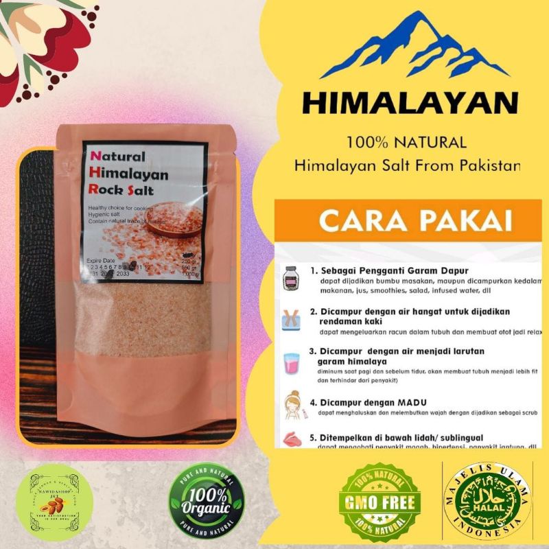 Garam Himalaya Himsalt Original Pakistan ukuran 1 Kg