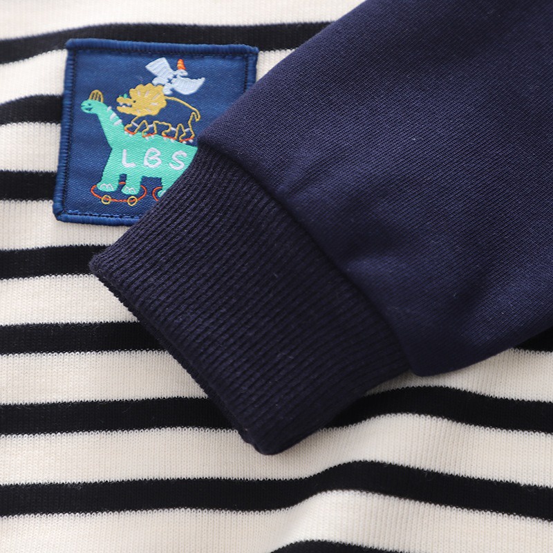 Baju Atasan anak  Sweater motif SALUR HIPU DINO 6 bulan - 4 tahun / pakaian anak unisex impor-ananakstore